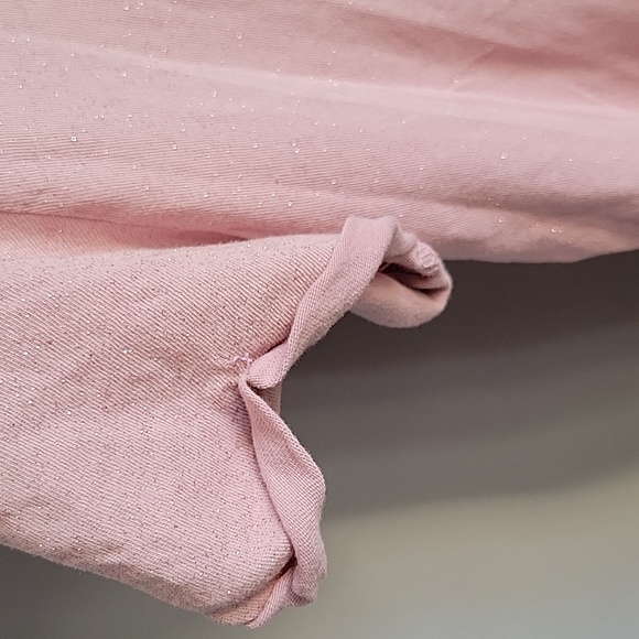 Current Elliott Glittery Scoop Neck Tee Shirt - Picture 5 of 6